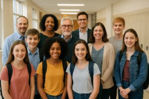 Student and teachers